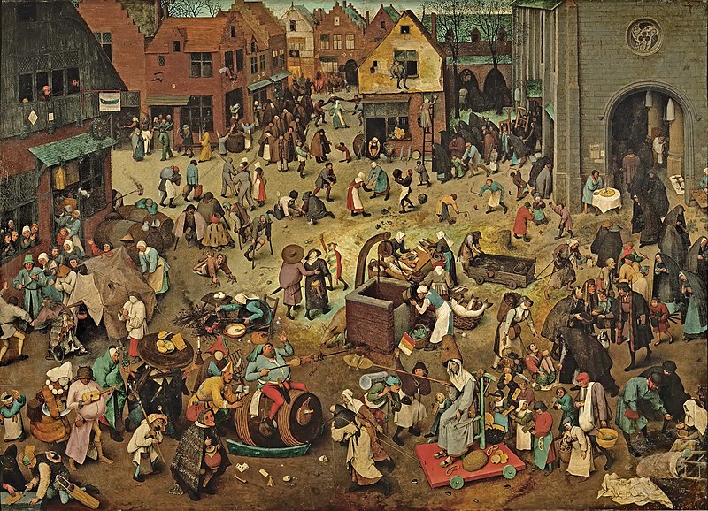 Karneval - Pieter Breughel Gemälde